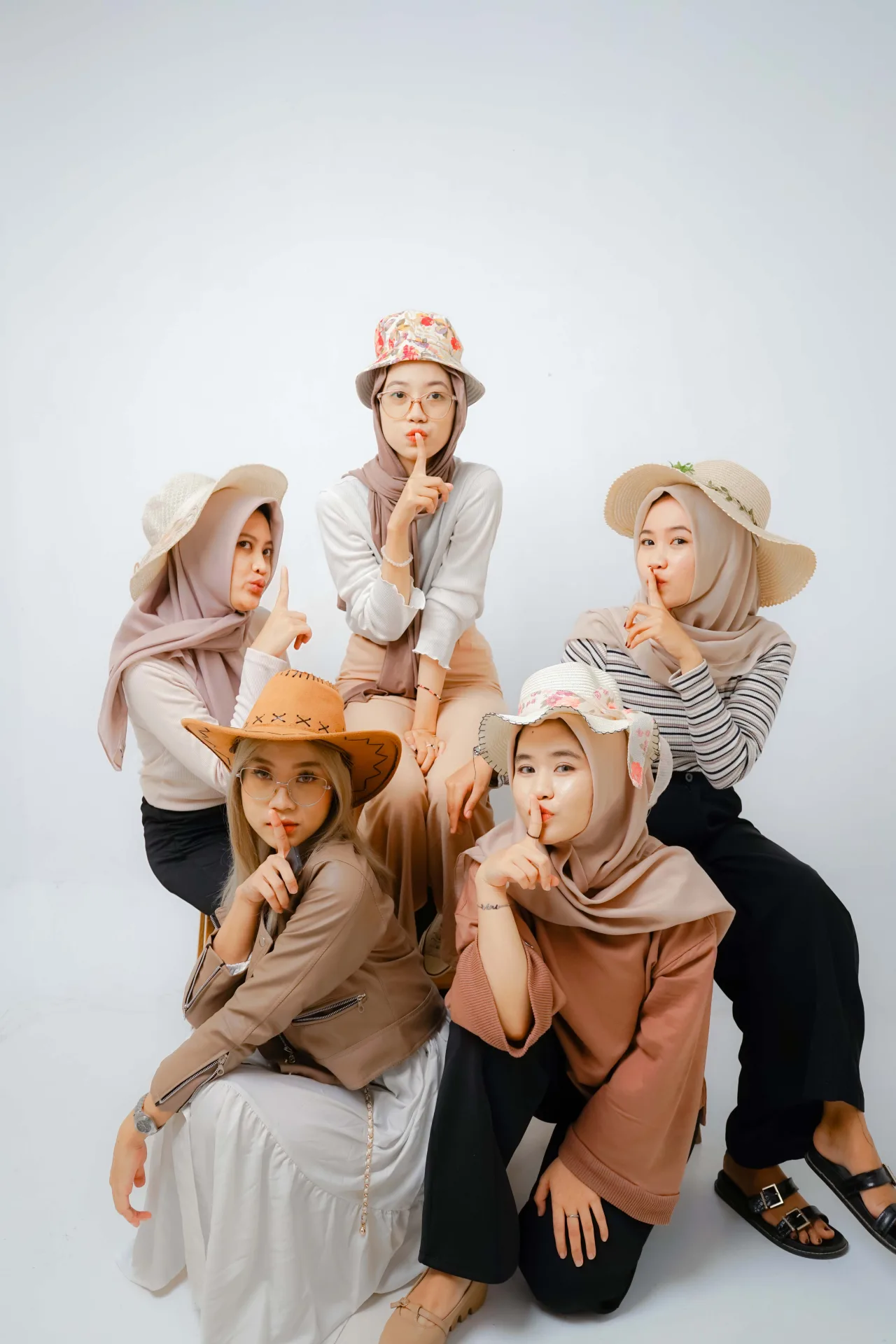 Contoh hasil foto self photo di Vibesroom Studio