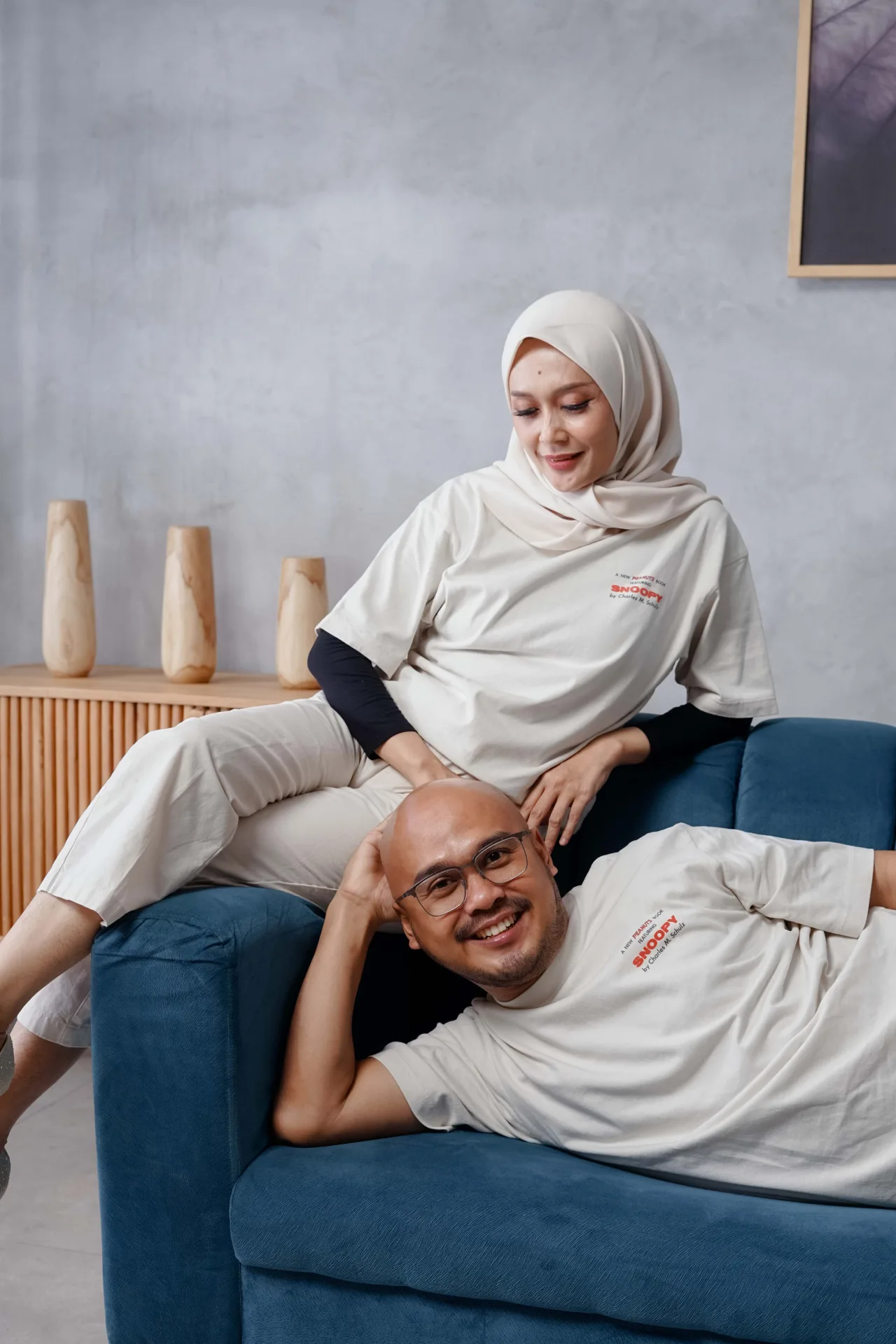 Contoh hasil foto twogether di Vibesroom Studio