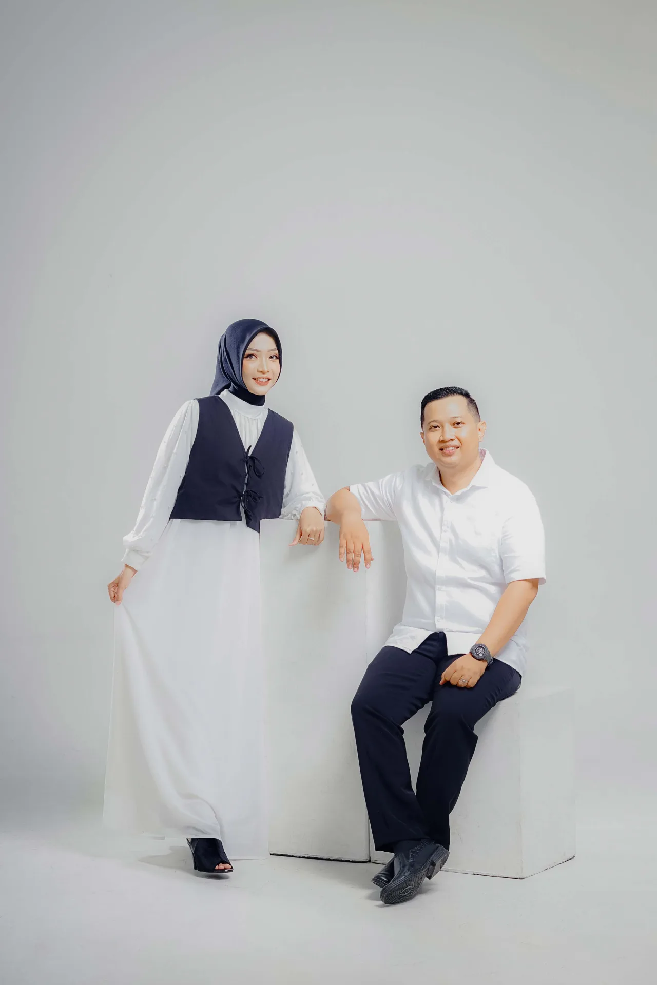 Contoh hasil foto twogether di Vibesroom Studio